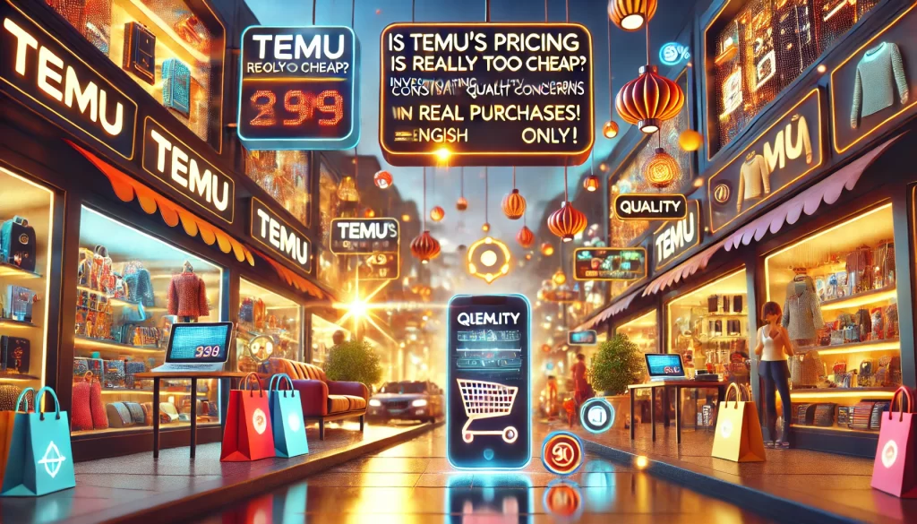 【Temuの価格は本当に安すぎる？】品質の不安を実際に購入して検証してみた！